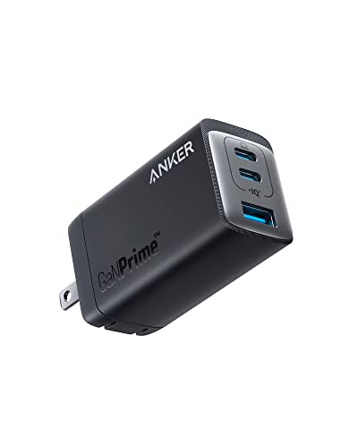 Anker USB C Charger, Anker 735 Charger GaNPrime 65W, PPS 3-Port Fast Compact Foldable Wall...