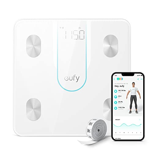 eufy Smart Scale P2, Digital Bathroom Scale with Wi-Fi, Bluetooth, 15 Measurements...