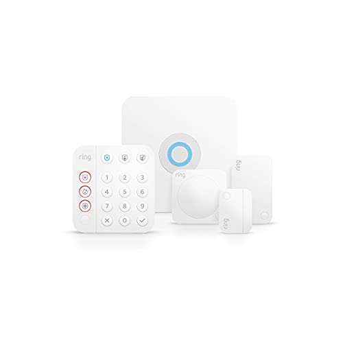 Ring Alarm 5-piece kit (2nd Gen) – home security system with optional 24/7 professional...