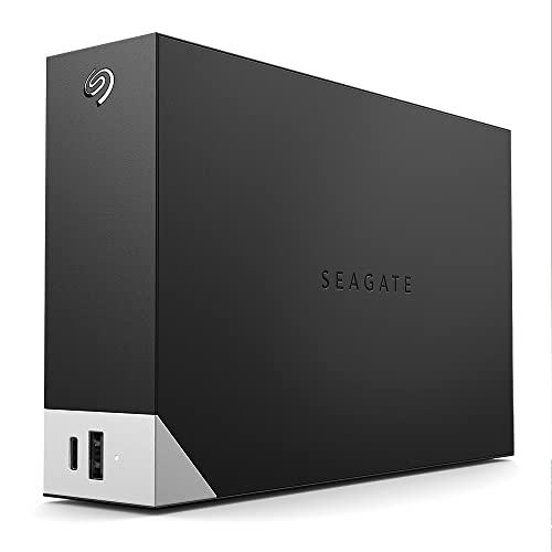 Seagate One Touch Hub 20TB External Hard Drive Desktop HDD – USB-C and USB 3.0 port, for...