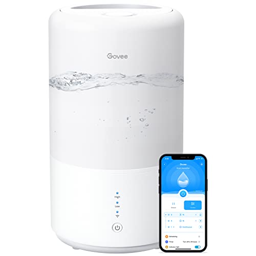 Govee Smart WiFi Humidifiers for Bedroom, Top Fill Cool Mist Humidifiers for Baby and...