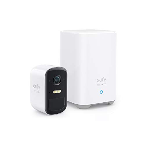 eufy Security, eufyCam 2C 1-Cam Kit, Wireless Home Security System with 180-Day Battery...