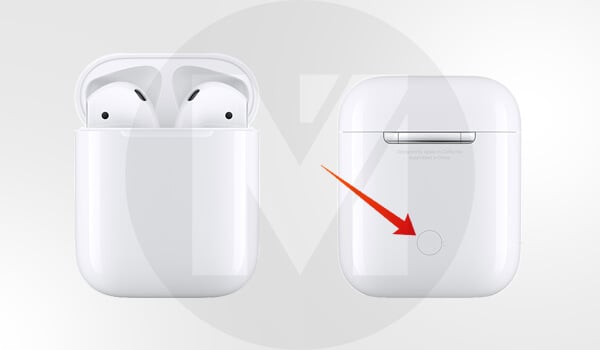 Reset Apple AirPods - Press and Hold the Button